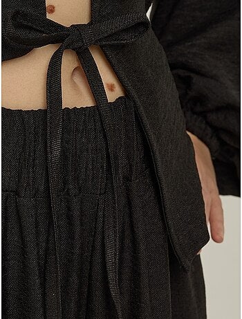 Pantalon large coupe décontractée