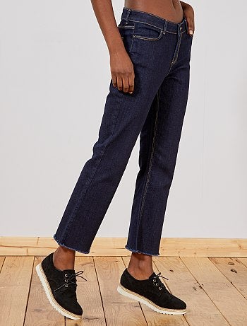 Pantalon slim léopard marron - 54805