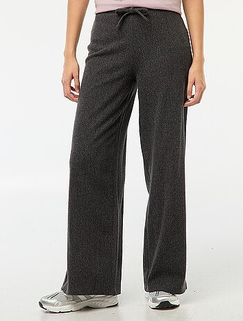 Pantalon large doudou uni