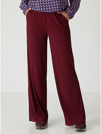 Pantalon large effet plissé - DAXON