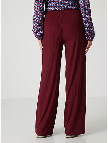 Pantalon large effet plissé - DAXON
