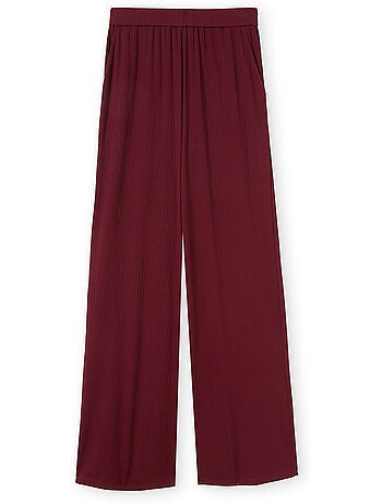 Pantalon large effet plissé - DAXON