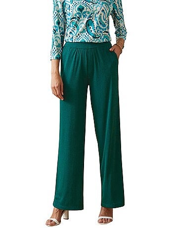 Pantalon large effet plissé - DAXON