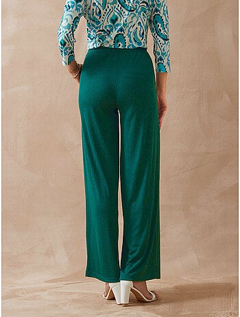Pantalon large effet plissé - DAXON