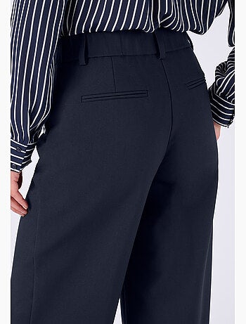 Pantalon large effet pont - Damart