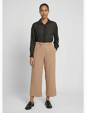 Pantalon large élastiqué, Essentiel - Afibel