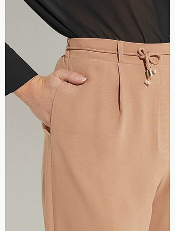 Pantalon large élastiqué, Essentiel - Afibel