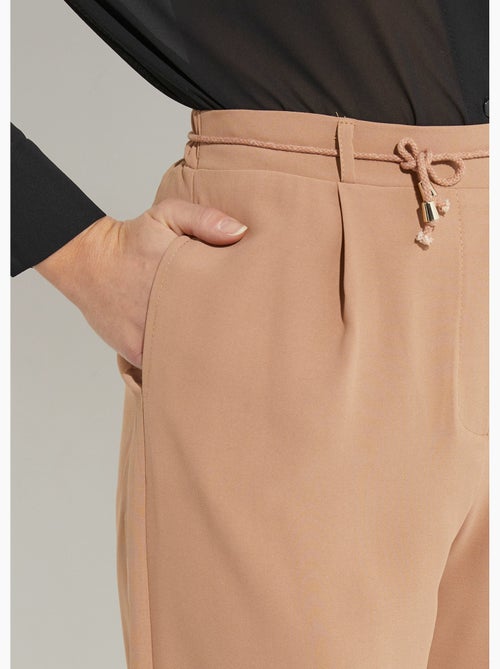 Pantalon large élastiqué, Essentiel - Afibel - Kiabi