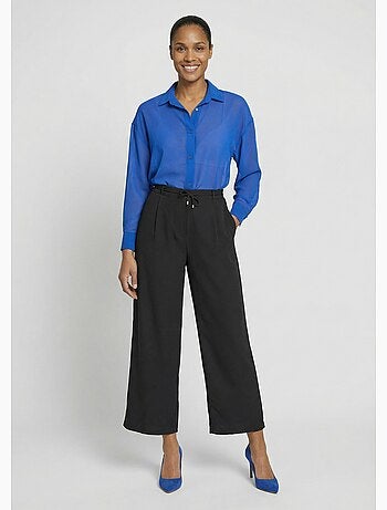 Pantalon large élastiqué, Essentiel - Afibel