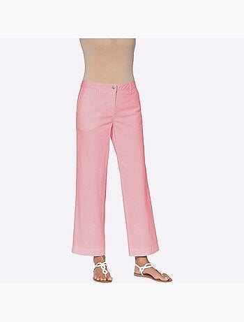 Pantalon large en coton et coupe ample - taille standard - witt