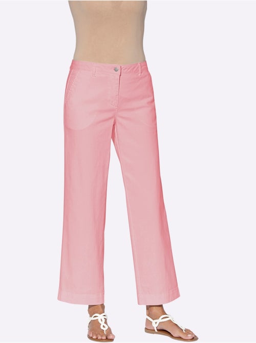 Pantalon large en coton et coupe ample - Taille standard - Witt - Kiabi Pantalon large en coton et coupe ample - Taille standard - Witt - Kiabi