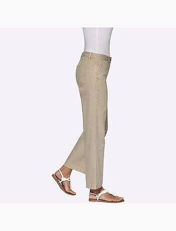 Pantalon large en coton et coupe ample - taille standard - witt