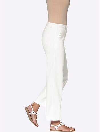 Pantalon Large 96% Coton - Taille Courte - Witt