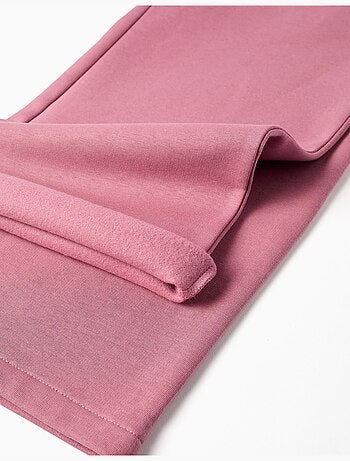 Pantalon large en coton peigné avec cordon de serrage