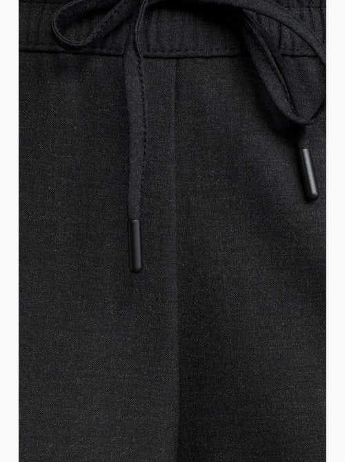 Pantalon large en crêpe à taille coulissante dilvin - Kiabi
