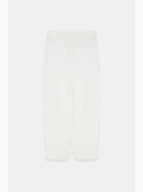 Pantalon large en crêpe à taille haute dilvin - Kiabi Pantalon large en crêpe à taille haute dilvin - Kiabi