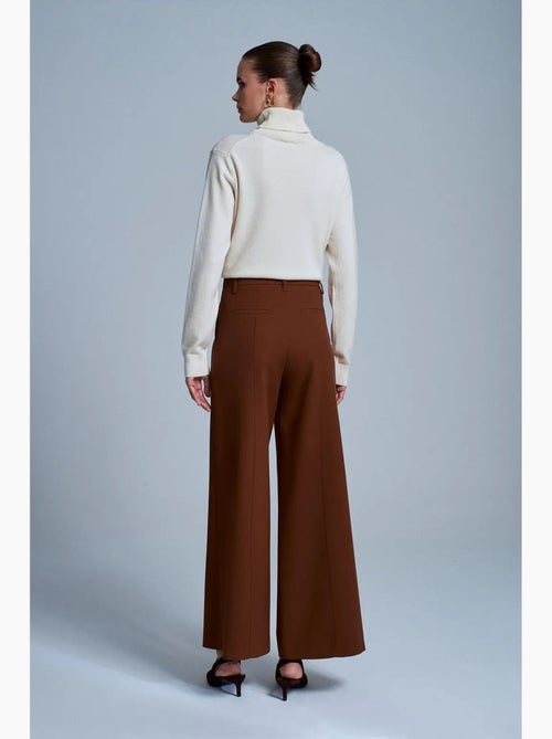 Pantalon large en crêpe dilvin - Kiabi Pantalon large en crêpe dilvin - Kiabi
