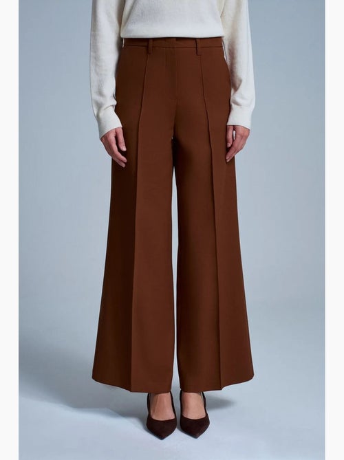 Pantalon large en crêpe dilvin - Kiabi Pantalon large en crêpe dilvin - Kiabi