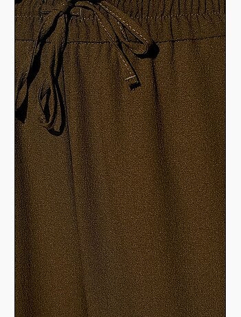 Pantalon large en crêpe pour femme dilvin