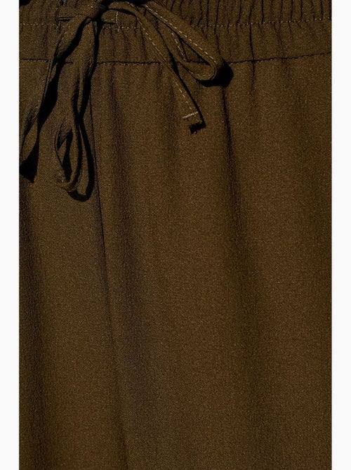 Pantalon large en crêpe pour femme dilvin - Kiabi