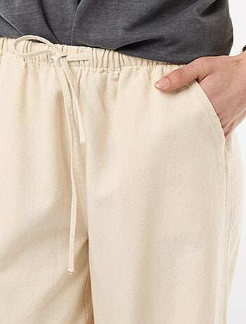 Pantalon large en denim