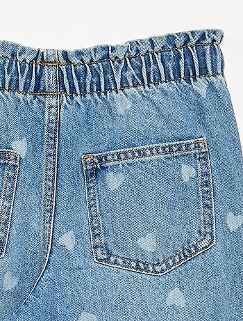 Pantalon large en denim