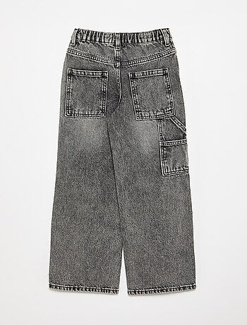 Pantalon large en denim