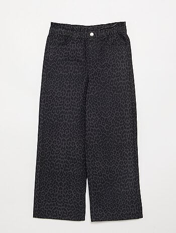 Pantalon large en denim