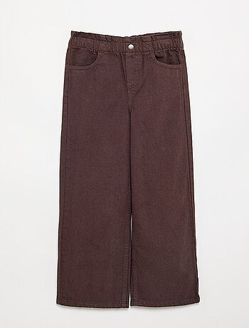 Pantalon large en denim