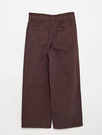 Pantalon large en denim