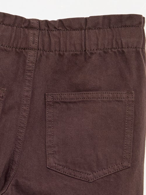 Pantalon large en denim - Kiabi