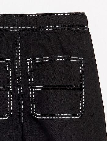 Pantalon large en denim