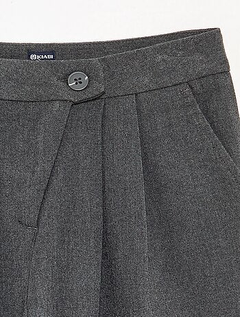 Pantalon large en flanelle