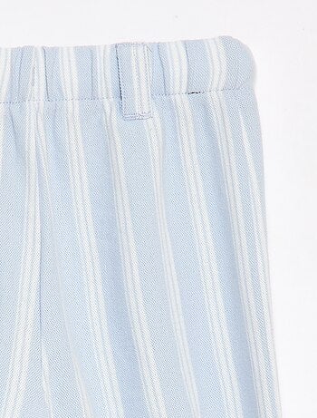 Pantalon large en maille piquée - collection facile à enfiler