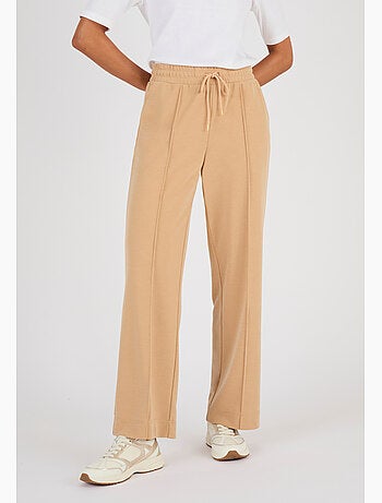 Pantalon large en maille piquée - Happy D. by Damart