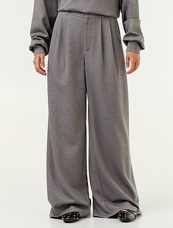 Pantalon large en matière douce