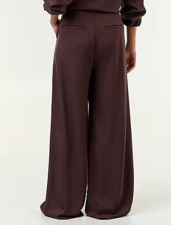 Pantalon large en matière douce
