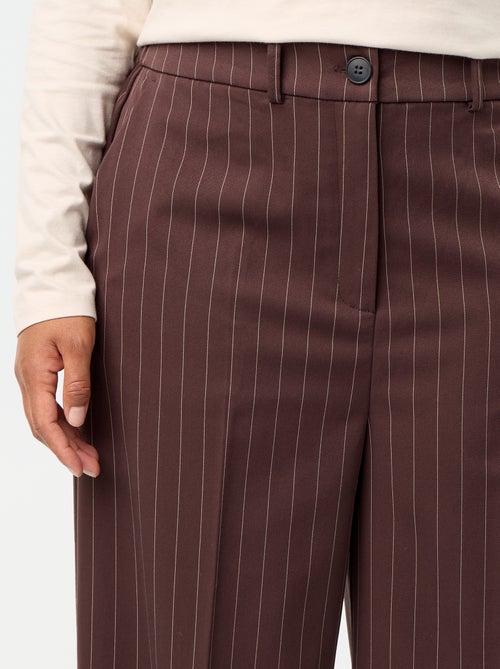 Pantalon large en matière fluide - Kiabi