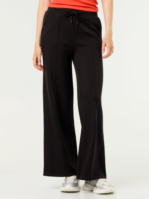 Pantalon large en polaire - Kiabi