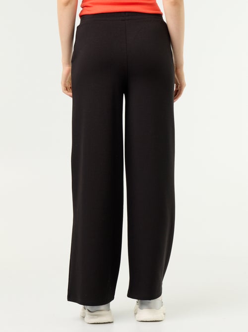 Pantalon large en polaire - Kiabi