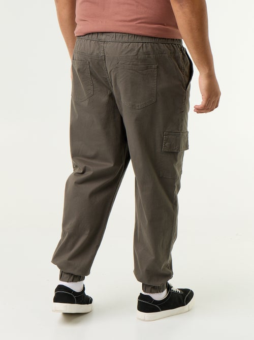 Pantalon large en twill - Kiabi