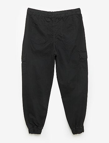 Pantalon large en twill