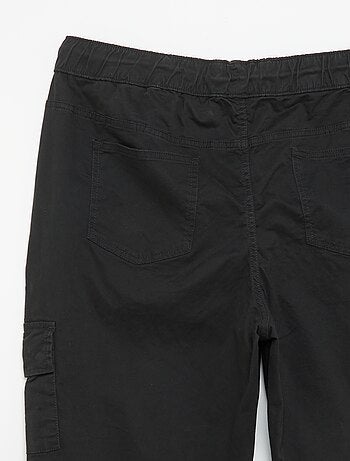 Pantalon large en twill