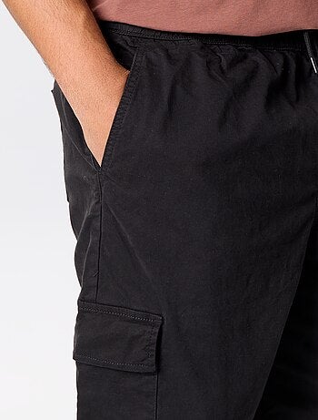 Pantalon large en twill
