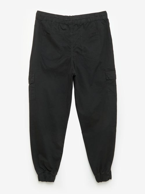 Pantalon large en twill - Kiabi