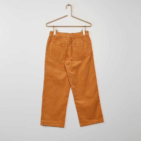 kiabi pantalon velours femme