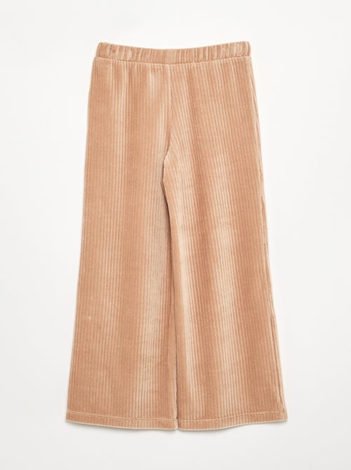 Pantalon large en velours côtelé - Kiabi Pantalon large en velours côtelé - Kiabi