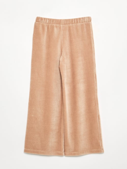 Pantalon large en velours côtelé - Kiabi Pantalon large en velours côtelé - Kiabi