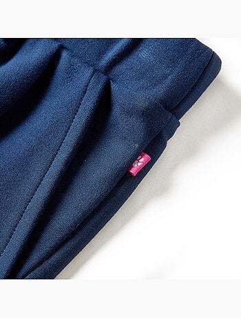 Pantalon large enfant viscose ceinture élastique nœud - vidaxl