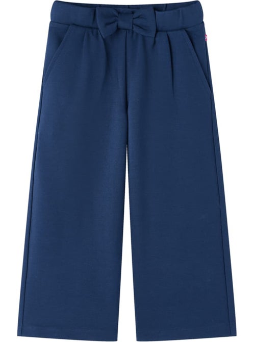 Pantalon large enfant viscose ceinture élastique nœud - vidaxl - Kiabi Pantalon large enfant viscose ceinture élastique nœud - vidaxl - Kiabi